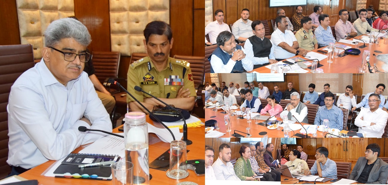 CS reviews preparations for SANJY-2024 Asks for augmentation of facilities, completion of pending works before commencement of Yatra