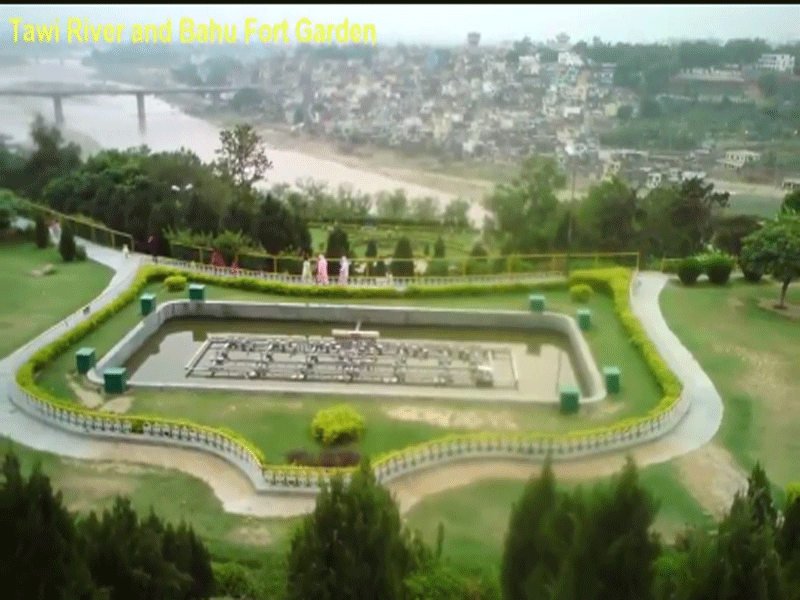Tawi River Bahu Fort Garden